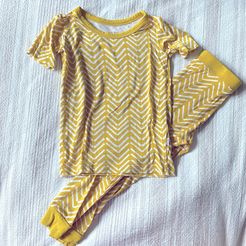 Little Sleepies Two Piece Short Sleeve Pajama Set